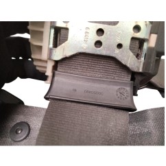 Cintura di sicurezza anteriore destra RENAULT Clio Serie dal 08 al 15 - 8200620343 - 3357632