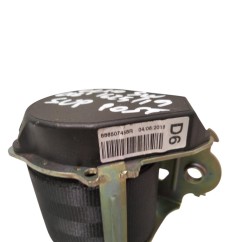 Cintura di sicurezza posteriore centrale RENAULT Clio Grandtour dal 13 - 888507458R - 3358082