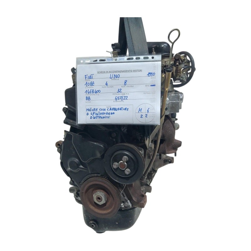 Motore Completo FIAT Uno 2° Serie