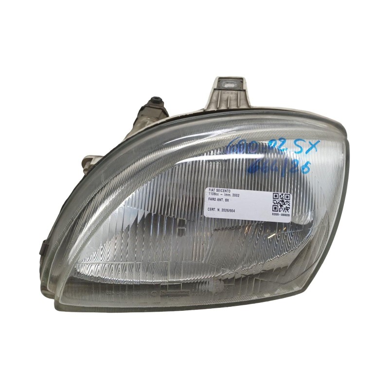 Faro Anteriore Sinistro FIAT Seicento Serie dal 00 al 05