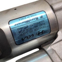 Motorino d' avviamento HYUNDAI i10 Serie AC3, AI3 dal 19 - 3610007100 - 3376134