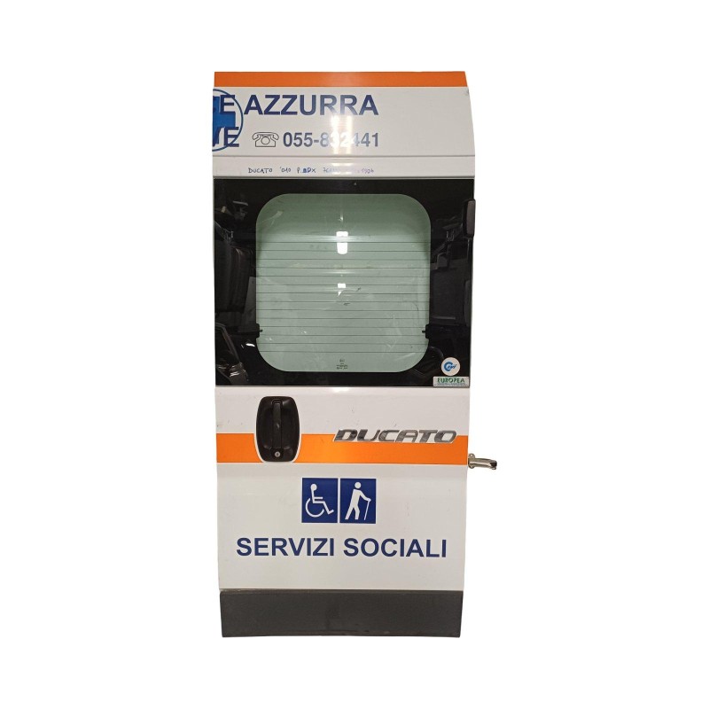 Porta carico posteriore a battente DX vetrata FIAT Ducato 5° Serie