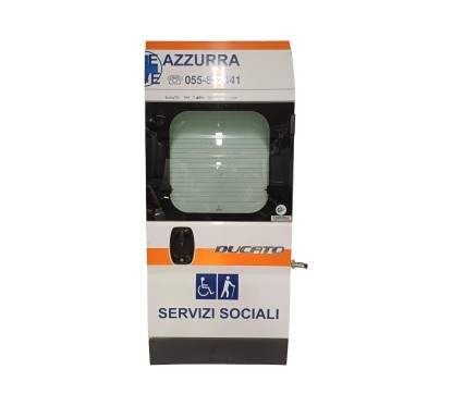 Porta carico posteriore a battente DX vetrata FIAT Ducato 5° Serie - 3382020 - 3382020