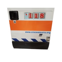Porta carico posteriore a battente DX vetrata FIAT Ducato 5° Serie - 3386456 - 3386456