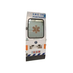 Porta carico posteriore a battente SX vetrata FIAT Ducato 5° Serie - 3386509 - 3386509