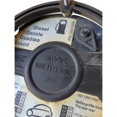 Sportellino Carburante SMART Fortwo Coupé W450 - Q0001513V011000000 - 3389432