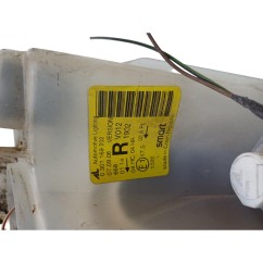 Faro anteriore Destro SMART Fortwo Coupé W450 - Q0013466V003000000 - 3387175