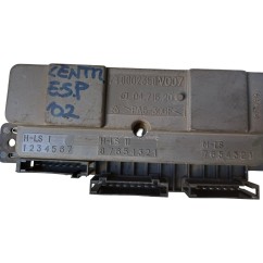 Centralina servizi confort sotto il sedile SMART ForTwo Coupé W450 - 0002350V007 - 3390861