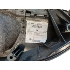 Pannello interno portiera post sx VOLKSWAGEN Golf 6 Plus dal 08 al 12 - 5K6867211ESYJT - 3412801