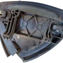 Maniglia esterna Anteriore Sinistra SMART ForTwo Coupé W450 - Q0000540V008000000 - 3413263