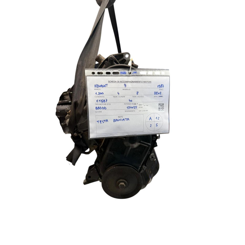 Motore Completo RENAULT 9 Serie
