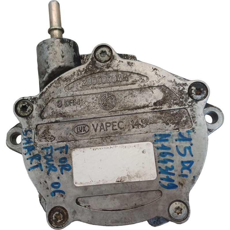 Depressore Freni pompa a vuoto SMART Forfour 1° Serie