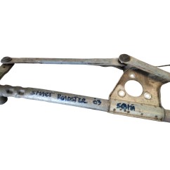 Motorino tergi ant completo di tandem SMART Roadster 1° Serie - Q0009344V004000000 - 3451311