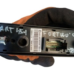 Pulsante luci di emergenza SMART Fortwo Coupé W451