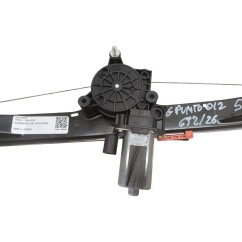 Alzacristallo elettrico ant. SX FIAT Grande Punto 3° Serie - 51895385 - 3476864