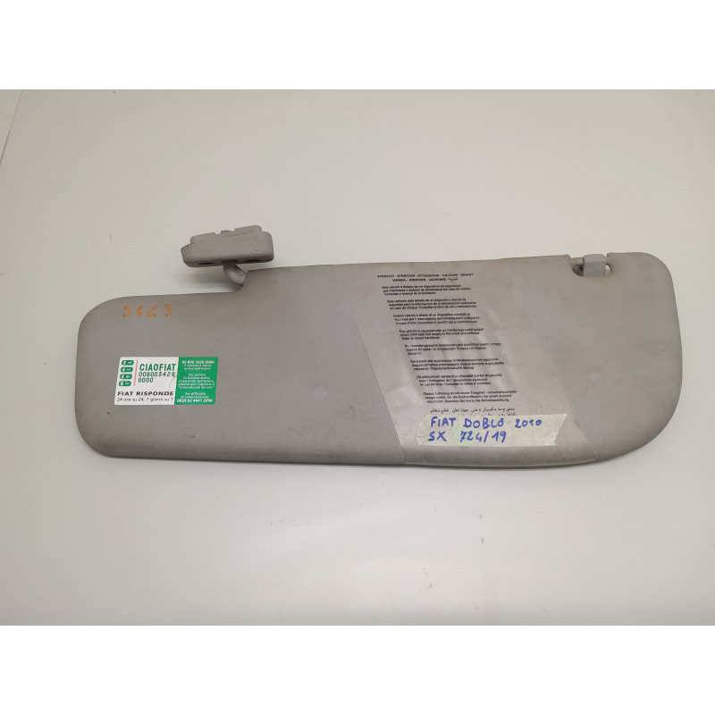 Parasole aletta anteriore SX FIAT Doblo Serie dal 09 al 15