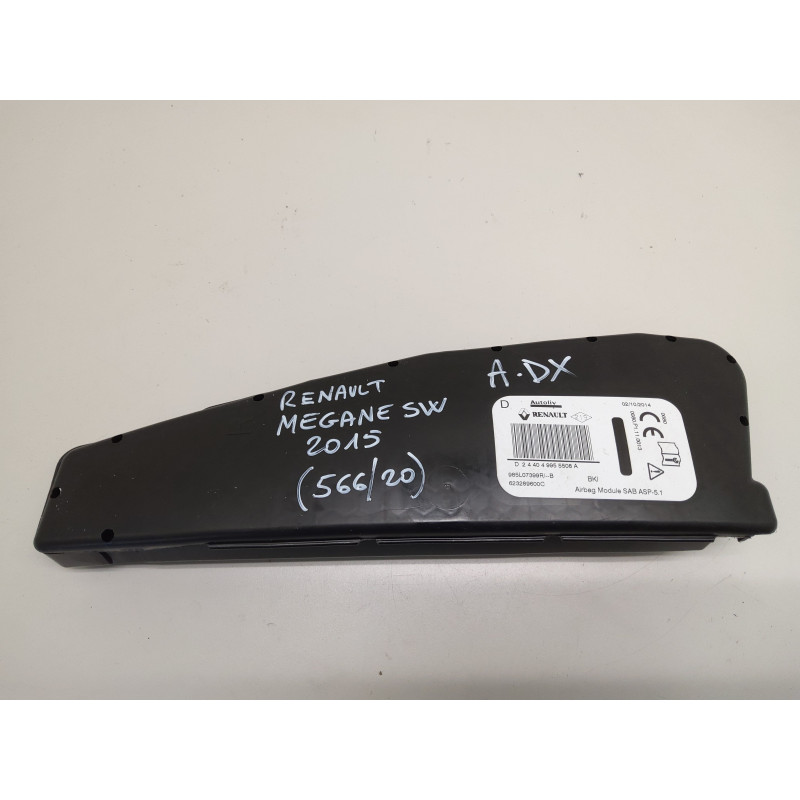 Airbag sedile destro RENAULT Megane III Grand Tour dal 08 al 15
