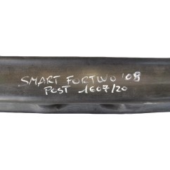 Traversa Paraurti posteriore SMART Fortwo Coupé W451 - A4516100014 - 3509063