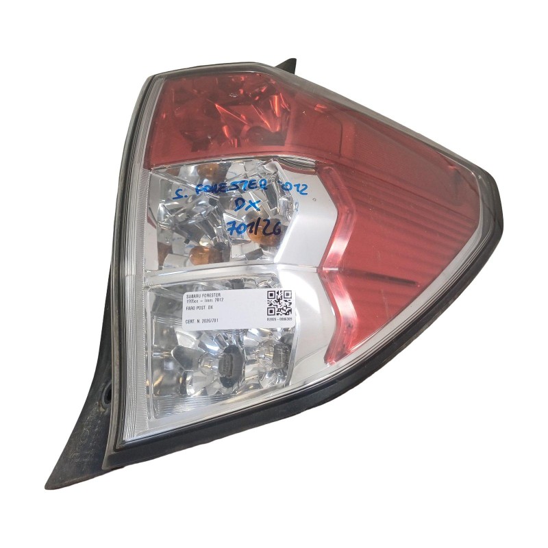 Stop fanale posteriore Destro SUBARU Forester Serie dal 12 al 18