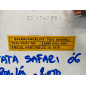 Contachilometri TATA Safari Serie dal 06