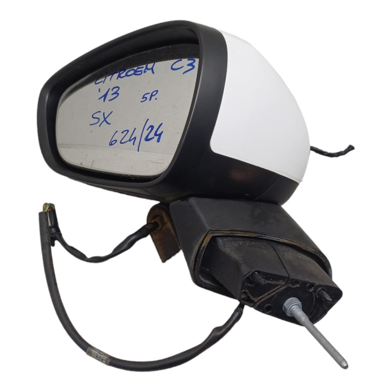 Specchietto Retrovisore Sinistro CITROEN C3 Serie dal 09 al 15