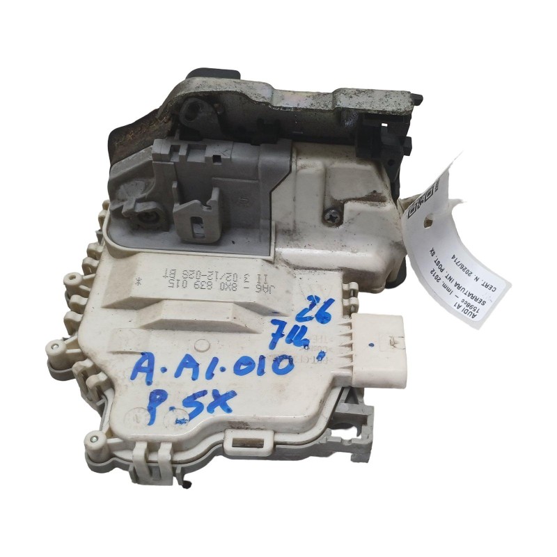 Serratura Posteriore Sinistra AUDI A1 Serie 8X1 dal 10 al 14