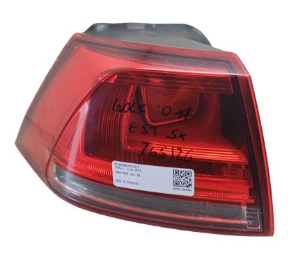 Stop fanale Posteriore Sinistro VOLKSWAGEN Golf 7 Berlina dal 12