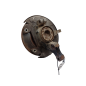 Montante sospensione ANT DX PIAGGIO Quargo 1° Serie