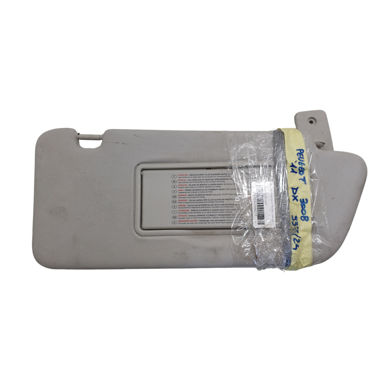 Parasole aletta Lato Passeggero PEUGEOT 3008 Serie dal 09 al 16