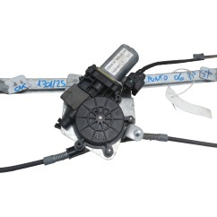 Alzacristallo elettrico ant. SX FIAT Grande Punto 1° Serie - 51895385 - 3521282