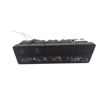 Pulsantiera Centrale SKODA Octavia S.Wagon 5° Serie 5E5 dal 16 al 20 - 5E1927132MWHS - 2336134