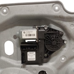 Alzacristallo elettrico ant. DX VOLKSWAGEN Caddy 4° Serie - 2K1837730L / 1T0959702SZ0F - 3550889