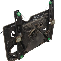 Alzacristallo elettrico ant. SX VOLKSWAGEN Golf 6 Berlina dal 08 al 12 - 5K0837461D / 1K0959701AGZ14 - 3551392