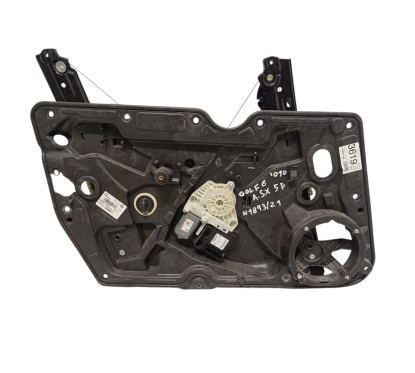 Alzacristallo elettrico ant. SX VOLKSWAGEN Golf 6 Berlina dal 08 al 12 - 5K0837461D / 5K0959701JZ03 - 3551416