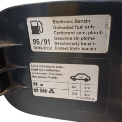 Sportellino Carburante VOLKSWAGEN Bora Berlina - 1J6809857EGRU - 2987237