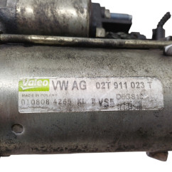 Motorino d' avviamento VOLKSWAGEN Golf 5 Berlina dal 03 al 08 - 02T911023T - 3003220