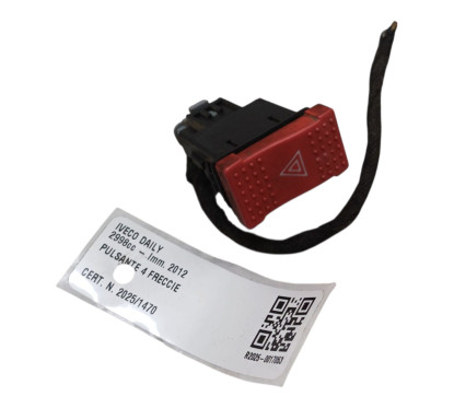 Pulsante luci di emergenza IVECO Daily 35C15 Serie dal 12 - 2894296 - 2894296