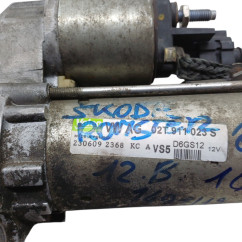 Motorino d' avviamento SKODA Roomster 1° Serie - 02T911023S - 2945140