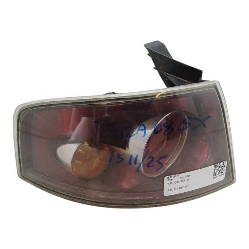 Stop fanale Posteriore Sinistro SEAT Ibiza Serie dal 05 al 08