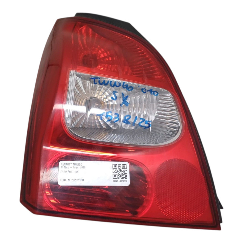 Stop fanale Posteriore Sinistro RENAULT Twingo II serie dal 07 al 14