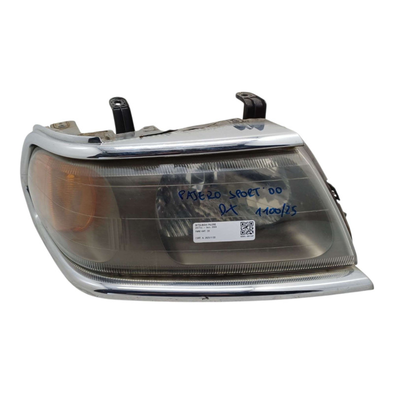 Faro anteriore Destro MITSUBISHI Pajero Sport