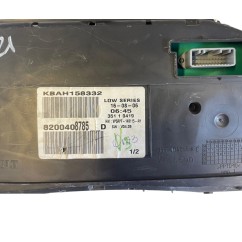 Quadro Strumenti RENAULT Megane Cabrio dal 02 al 10 - 8200408794 - 3597936