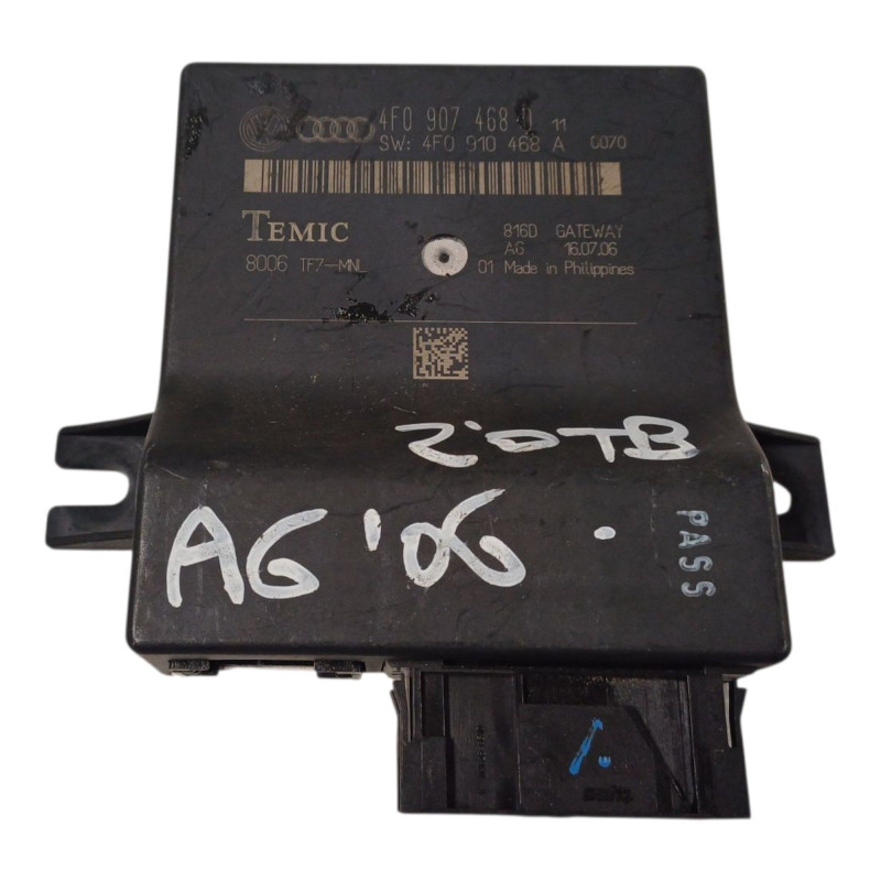 Centralina Gateway AUDI A6 Berlina Serie C6 4F2 dal 04 al 12