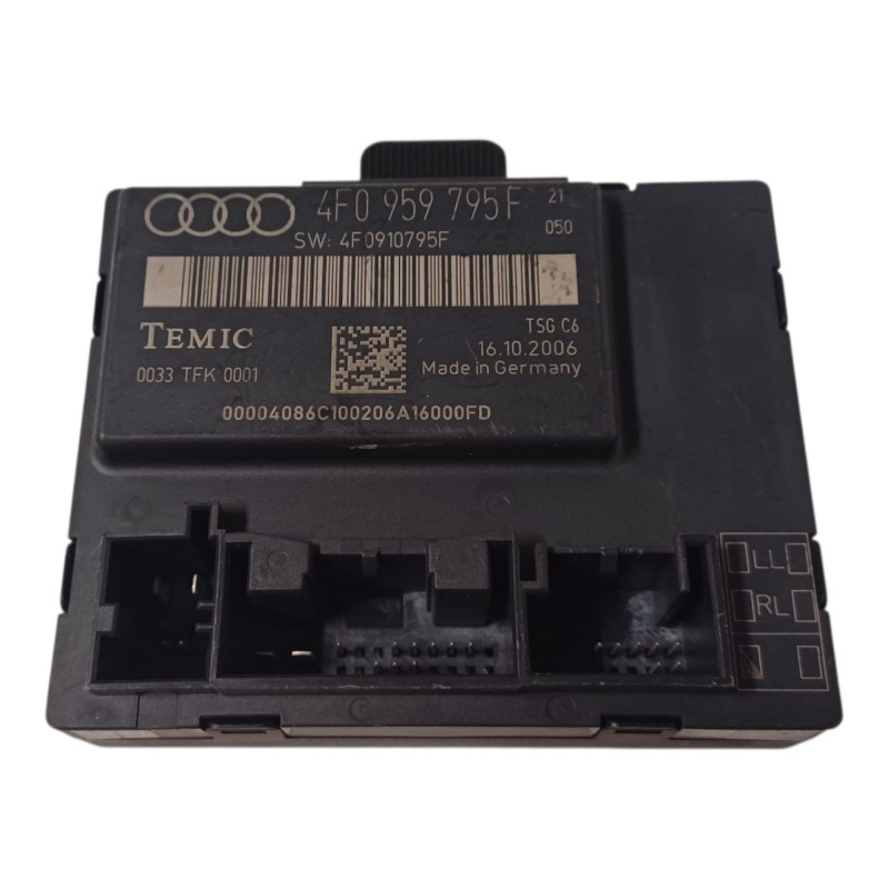 Centralina porta posteriore sx AUDI A6 Berlina Serie C6 4F2 dal 04 al 12