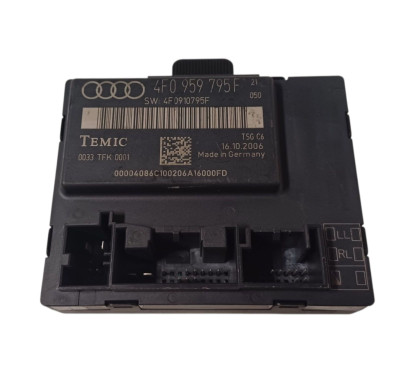 Centralina porta posteriore sx AUDI A6 Berlina Serie C6 4F2 dal 04 al 12 - 4F0959795F - 2652941
