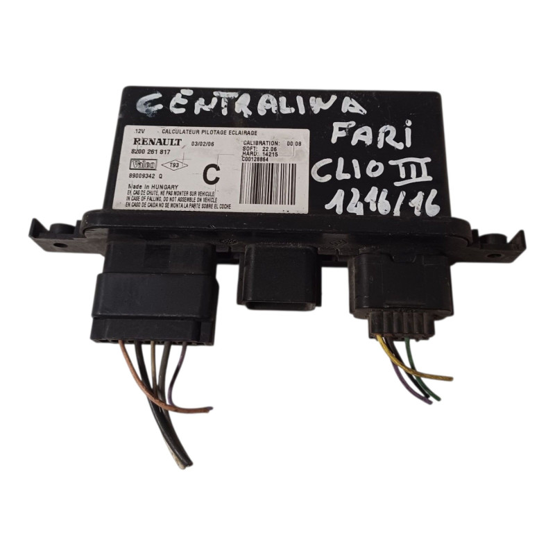 Centralina fari RENAULT Clio Serie dal 04 al 08