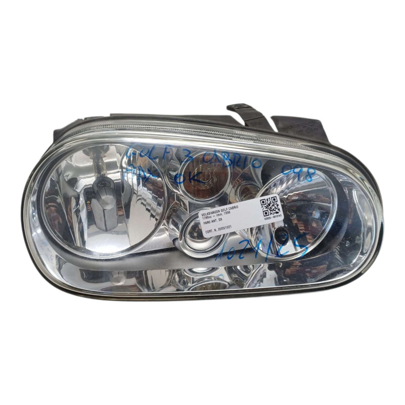 Faro anteriore Destro VOLKSWAGEN Golf 4 Berlina dal 97 al 03