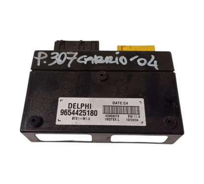 Centralina apertura tetto PEUGEOT 307 Cabrio - 9654425180 - 2667610