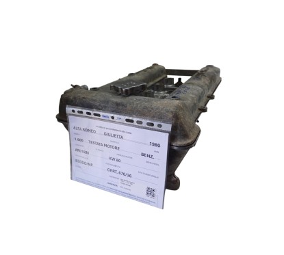 Testata ALFA ROMEO Giulietta Serie 116 dal 77 al 85 - 3601393 - 3601393