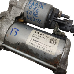 Motorino d' avviamento SKODA Fabia Berlina 3° Serie - 02M911021G - 2949253